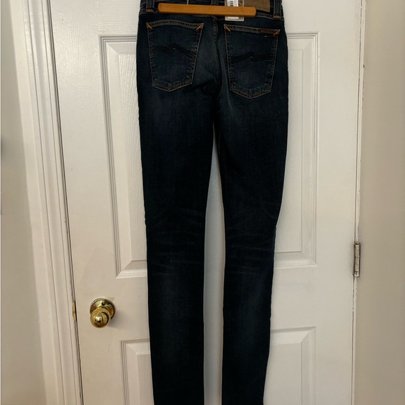 NWT Nudie Jeans Co Skinny Lin Jeans Size W27 L34 - Picture 2 of 6